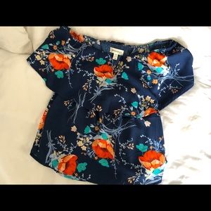 floral tube top